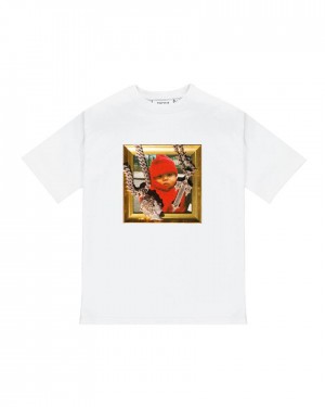 Trapstar x Central Cee CRG Tee White | TS-65275
